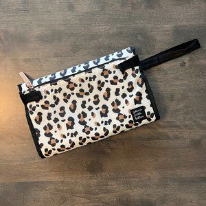 Petunia Pickle Bottom Diaper Clutch in Moon Leopard